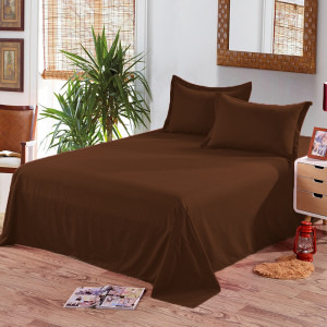 Долен чаршаф памучен едноцветен – ТЪМНО КАФЯВО Долен чаршаф памучен едноцветен – ТЪМНО КАФЯВО